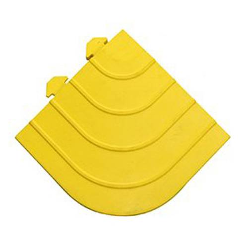 Anti-Ermüdungsmatte Fatigue Lock gelb Kanten-Eckstück