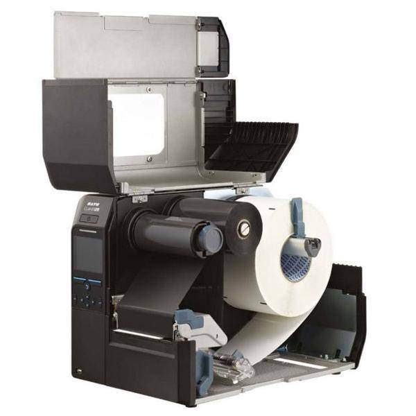 SATO CL4NX Plus 203 dpi with Dispenser incl Liner Rewinder and RTC+ EU power - E
