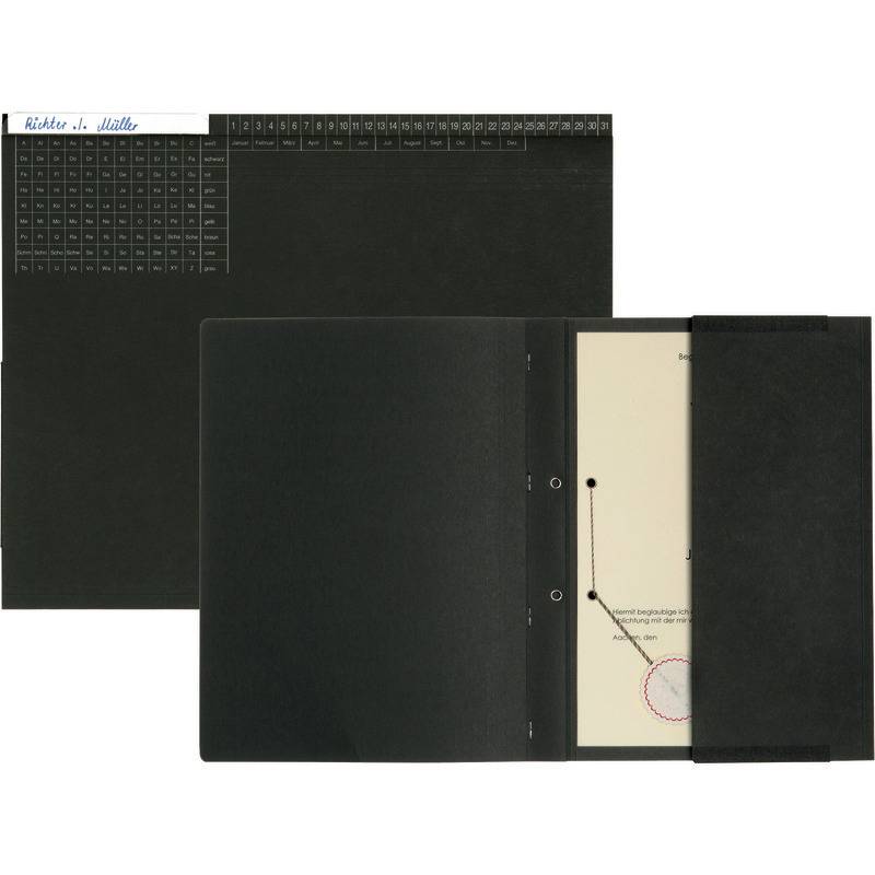 AdvoBedarf Hängehefter Kanzlei CLASSIC VERTO, 1 Abheftvorrichtung, schwarz