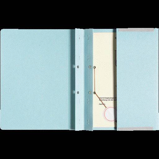 AdvoBedarf Hängehefter Kanzlei CLASSIC PLUS, 2 Abheftvorrichtungen, hellblau