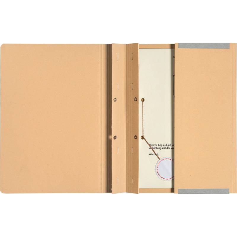 AdvoBedarf Hängehefter Kanzlei CLASSIC PLUS, 2 x Linksheftung, chamois
