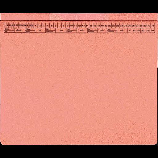 AdvoBedarf Hängehefter Kanzlei CLASSIC PLUS, 1 x Linksheftung, rosa