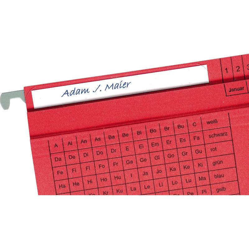 AdvoBedarf Hängehefter Kanzlei CLASSIC VERTO, 2 Abheftvorrichtungen, rot