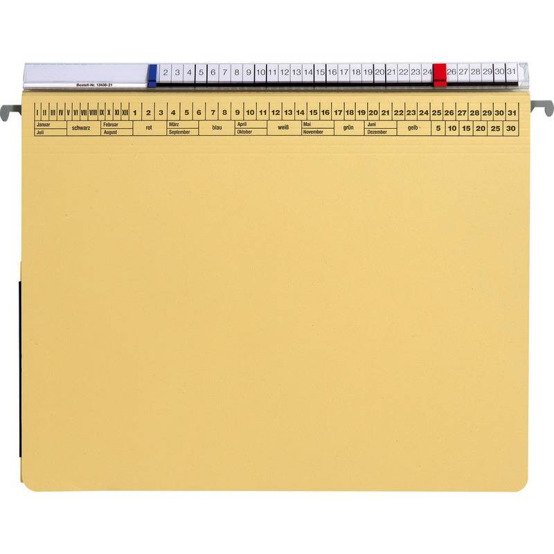 ORGALEX® Hängehefter Kanzlei, Rechtsheftung, 1 Tasche, gelb