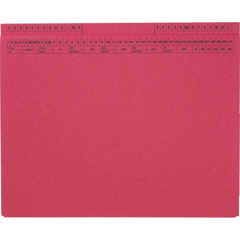 SoldanPlus Kanzlei-Hängehefter CLASSIC, 1 Abheftvorrichtung, rot