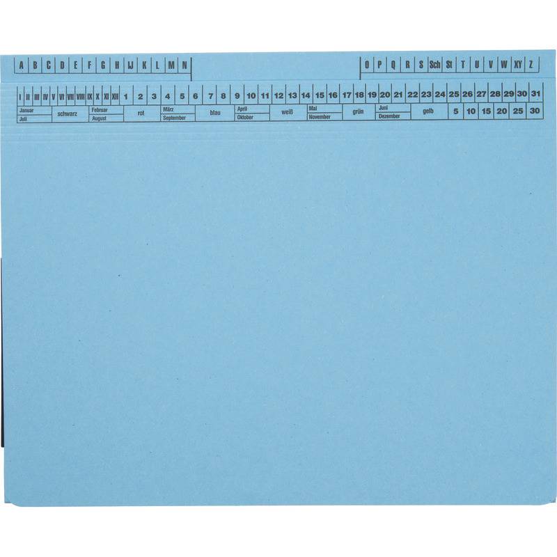 SoldanPlus Kanzlei-Hängehefter CLASSIC, 1 Abheftvorrichtung, hellblau