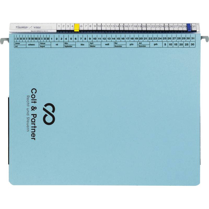 ORGALEX® Hängehefter Kanzlei, Rechtsheftung, 1 Tasche, hellblau