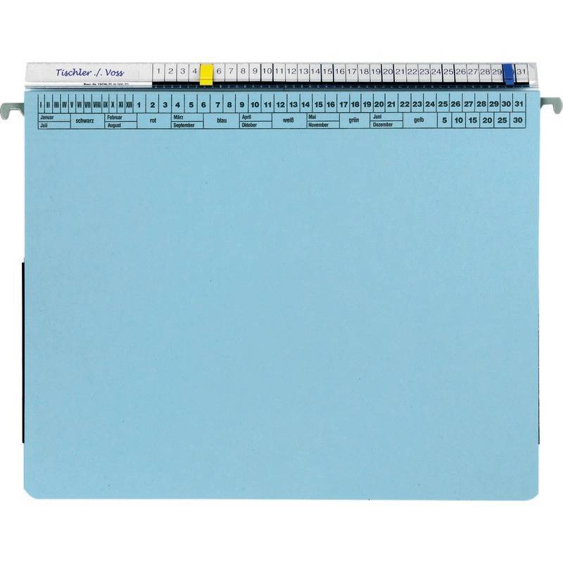 ORGALEX® Hängehefter Kanzlei, Linksheftung, 1 Tasche, hellblau