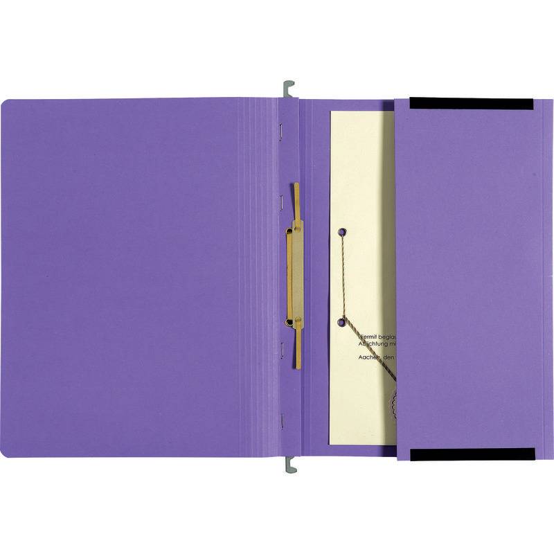 ORGALEX® Hängehefter Kanzlei, Linksheftung, 1 Tasche, violett