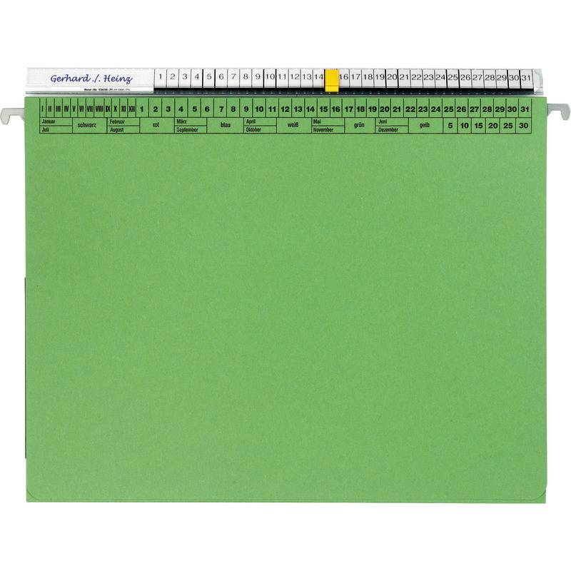 ORGALEX® Hängehefter Kanzlei, Rechtsheftung, 1 Tasche, grün