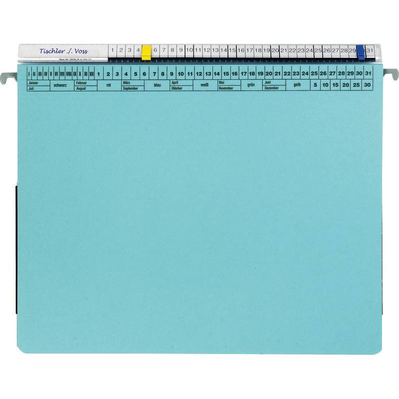 ORGALEX® Hängehefter Kanzlei, Linksheftung, 1 Tasche, hellblau