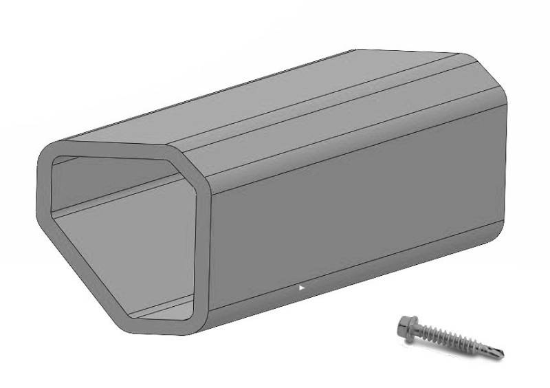 K2 Systems Single Rail Connector 63 Set 2001627 300 mm, 37,6 35,2 mm