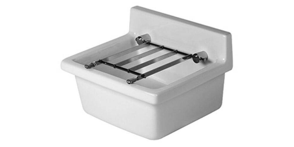 Duravit Klapprost mit Befestigung chrom