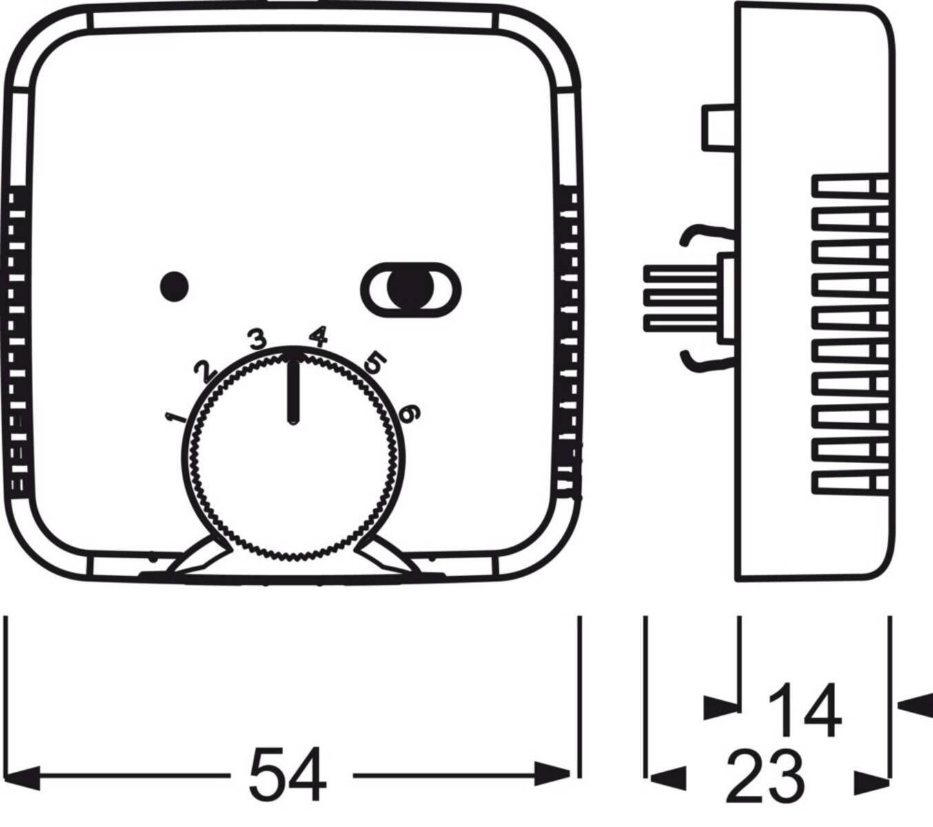 Busch-Jaeger Einsatz Temperaturregler 2CKA001032A0487