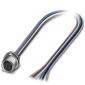 Phoenix Contact 1456103 Sensor-/Aktor-Einbausteckverbinder M8 Buchse, Einbau 0.50 m Polzahl Sensoren: 6 1 St.