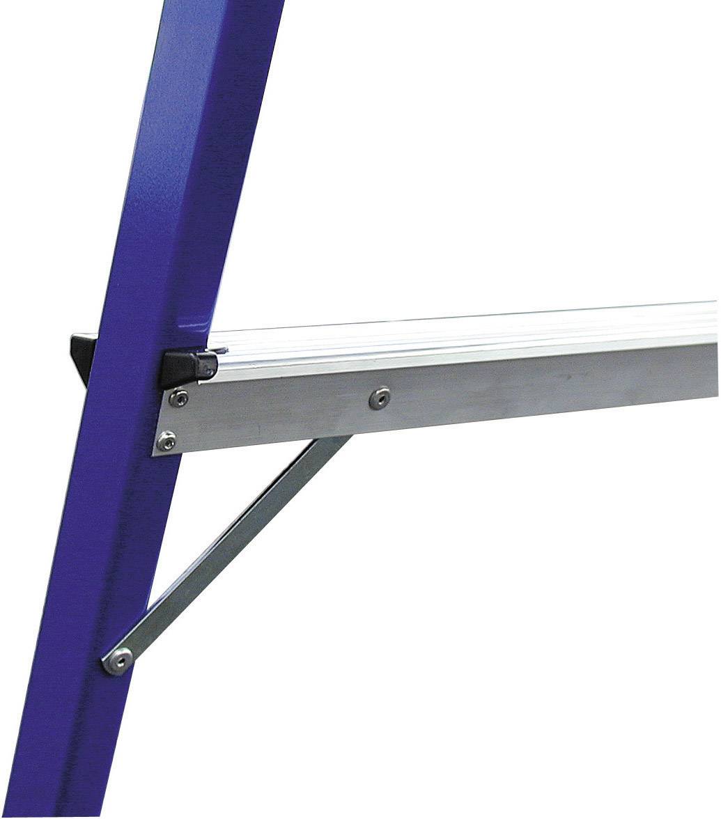Krause MONTO® StepTop® 130099CO Aluminium Arbeitsplattform Arbeitshöhe (max.): 2.5 m Blau, Schwarz 9 kg