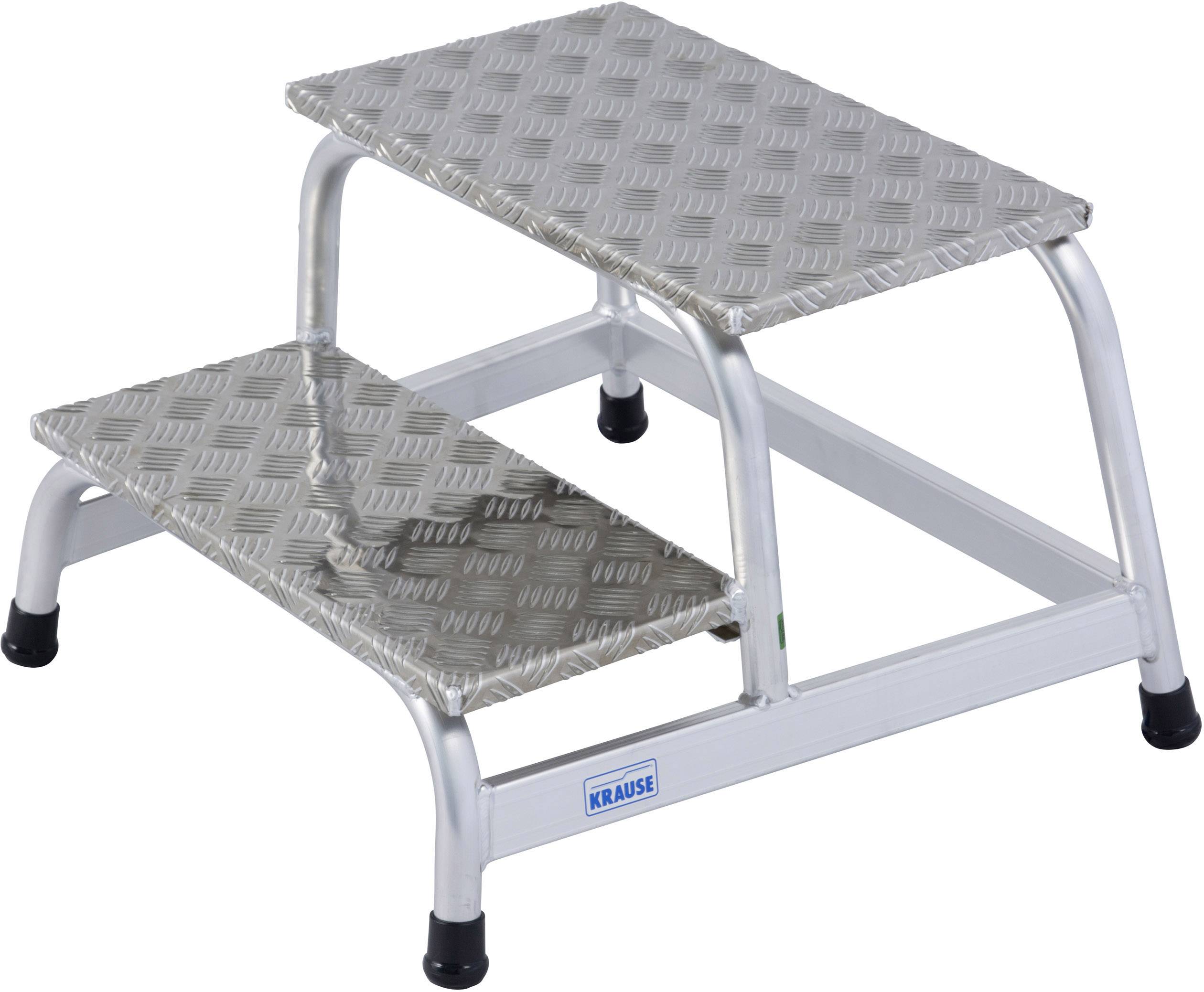 Krause 805027 Aluminium Montagetritt Arbeitshöhe (max.): 2.40m Silber 5kg
