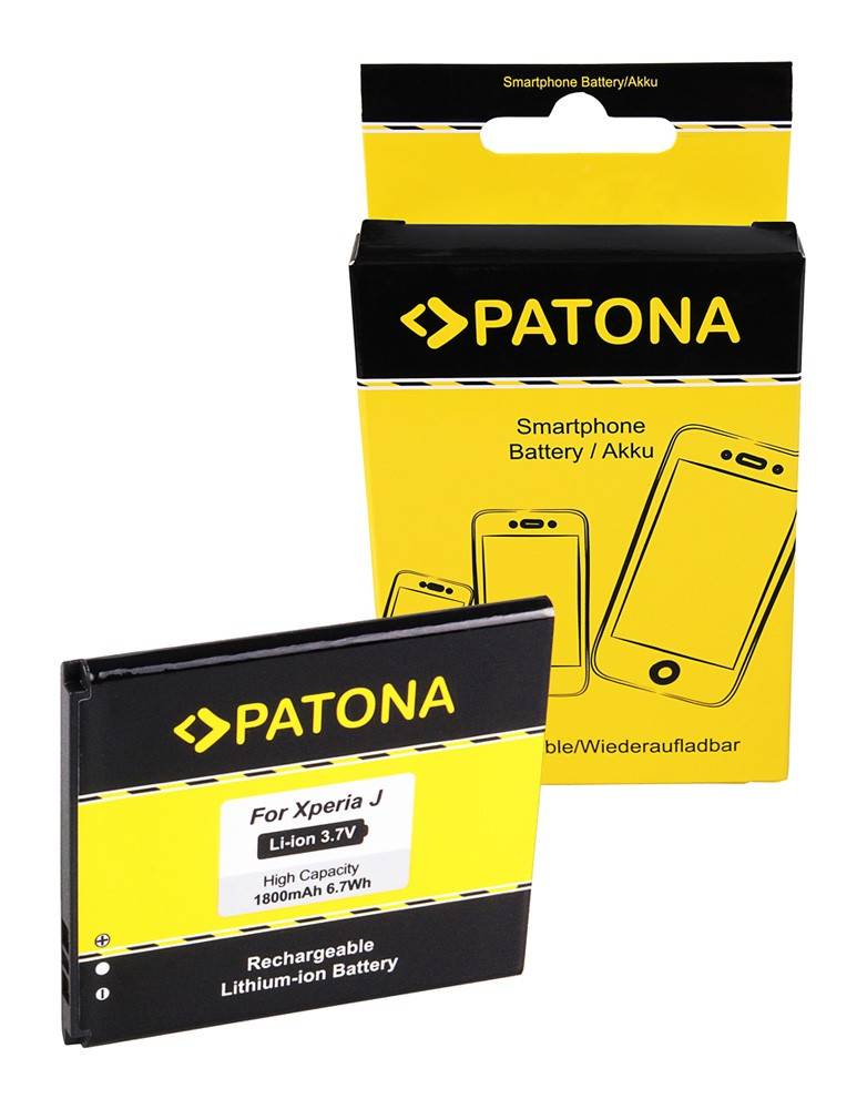 PATONA Akku f. Sony BA900 LT29i ST26i Xperia GX Xperia J Xperia T