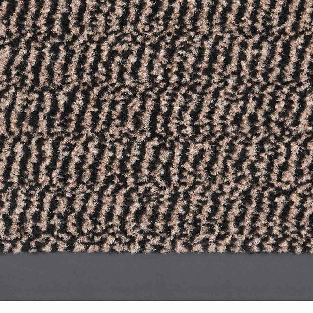 vidaXL Fußmatte getuftet 60x150 cm Dunkelbraun