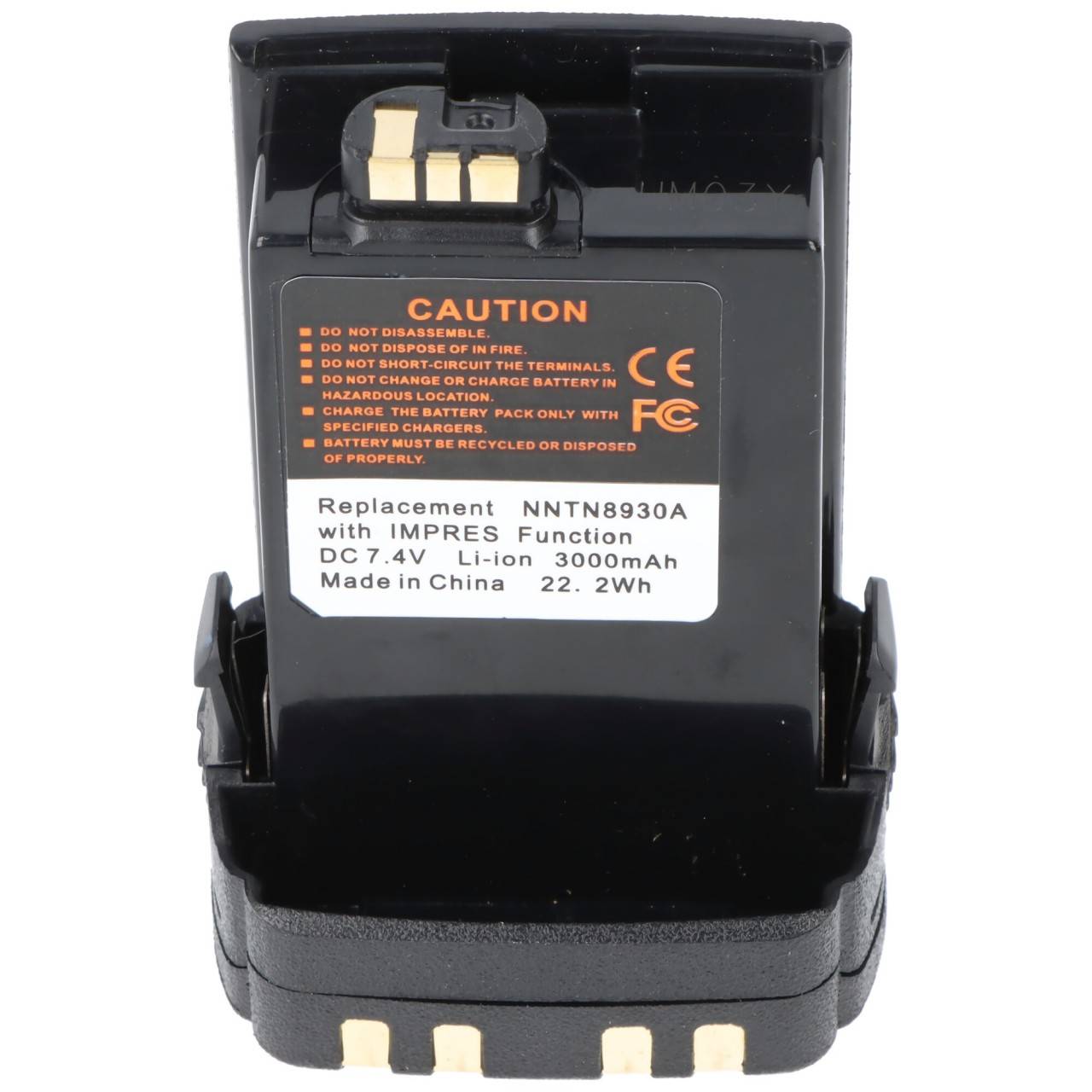 Akku passend für Motorola NNTN8930A 3000mAh mit Impress Function