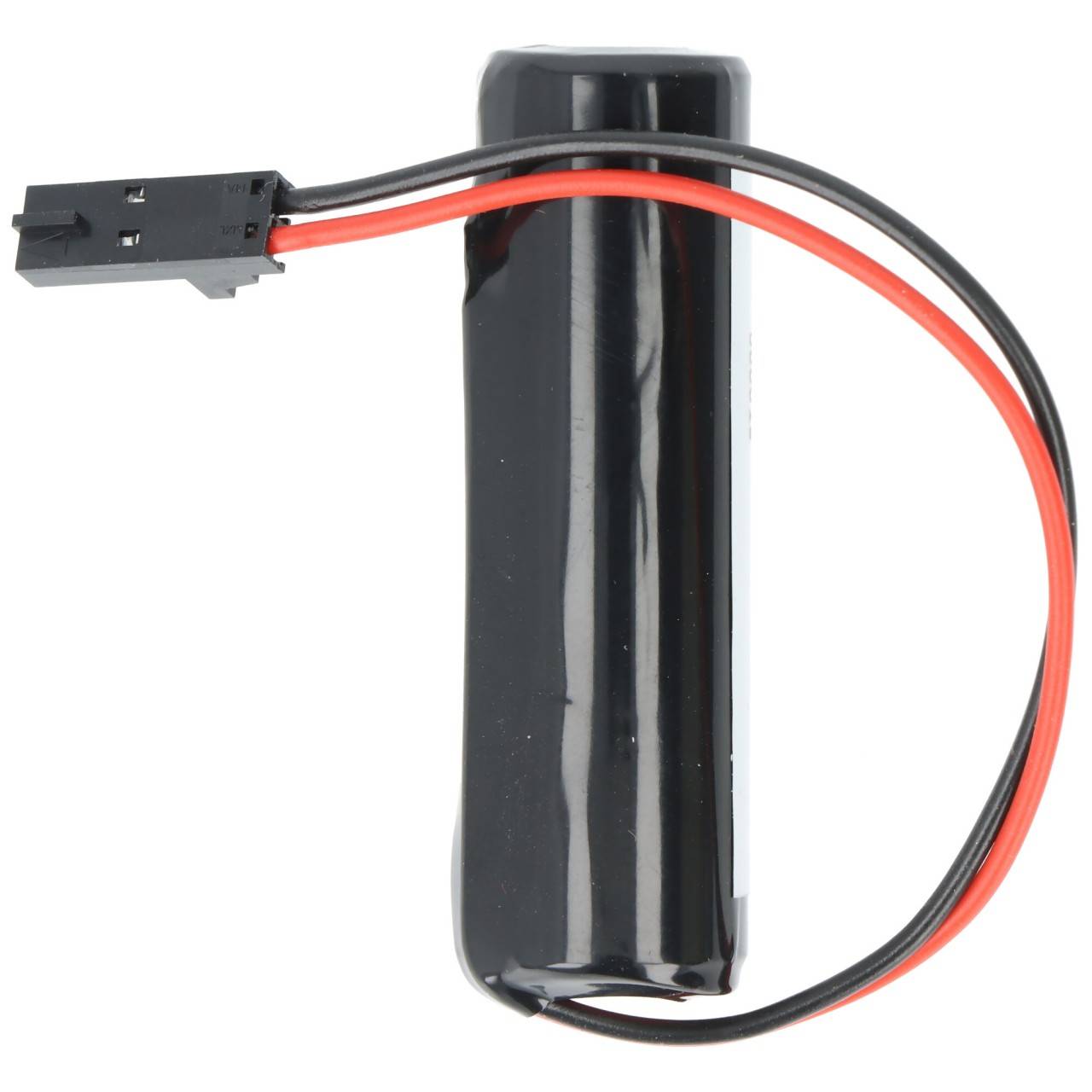 Speicherbatterie passend für Temperatursensor, 1/2 AA Lithium Batterie 3,6V, mit Kabel und Stecker
