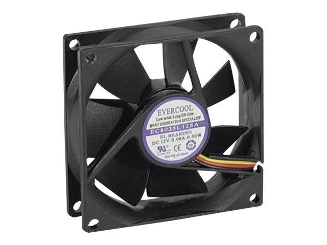 Lüfter 80 x 80 x 25 mm, Gleitlager