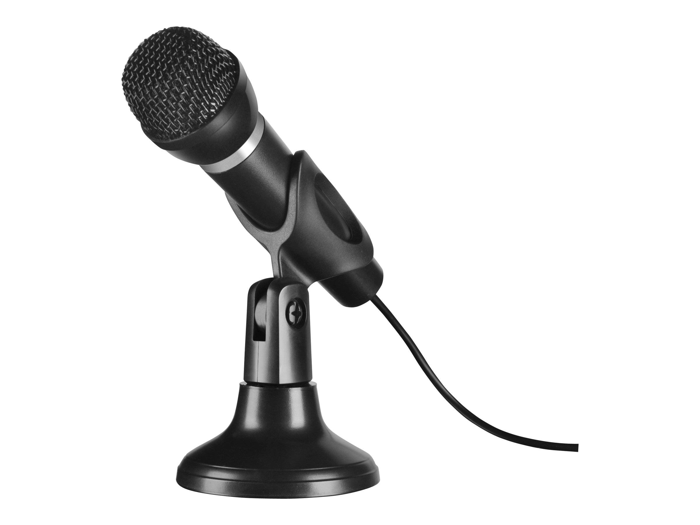 CAPO, karaoke microphone, wired, 3.5 mm (1/8inch), black, 2 m, box