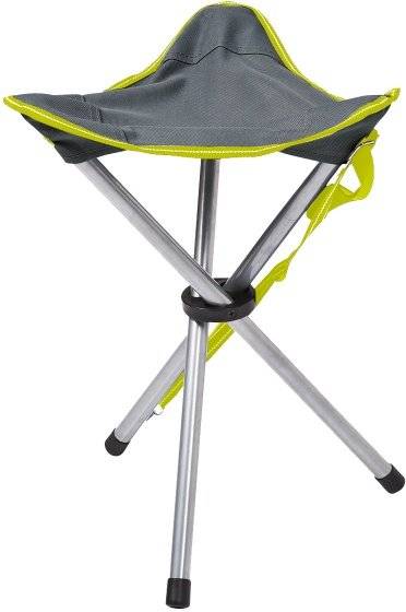 Tripodcampingstuhl 47 cm grau