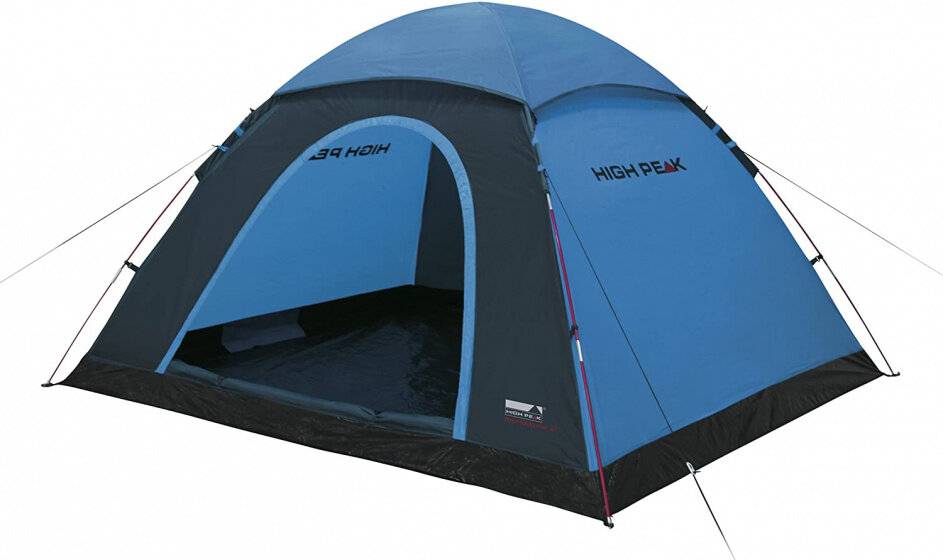 Kuppelzelt Monodome XL 4-Personen 240 x 210 cm blau