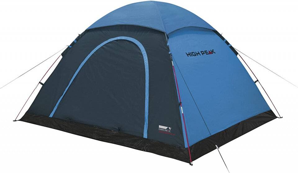 Kuppelzelt Monodome XL 4-Personen 240 x 210 cm blau