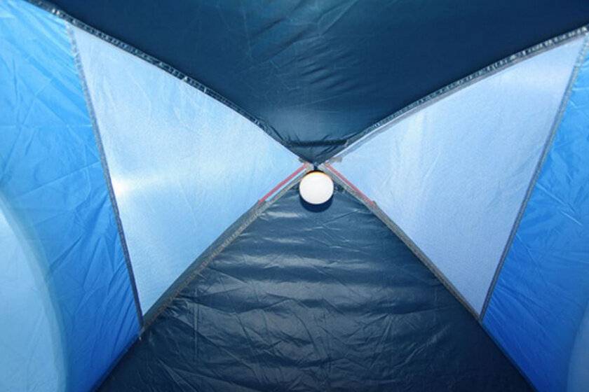 Kuppelzelt Monodome XL 4-Personen 240 x 210 cm blau