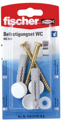 Befestigungs-Set WC N (hellgrau, 2-teilig, für Stand-WCs)