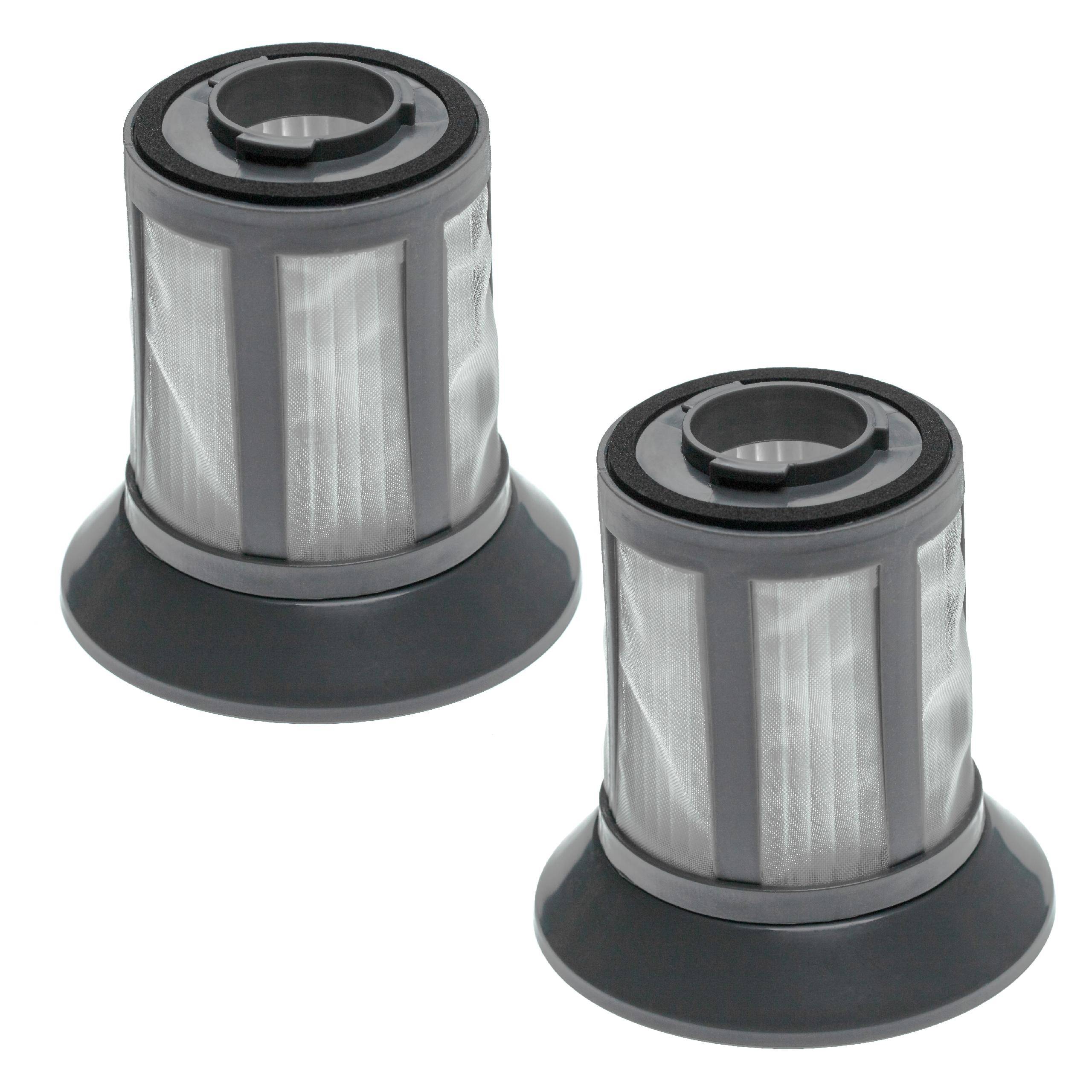 vhbw 2x Staubsaugerfilter kompatibel mit Midea VCA351 MVCC33A5 Staubsauger - Filtereinsatz (Nylon- + HEPA-Filter)