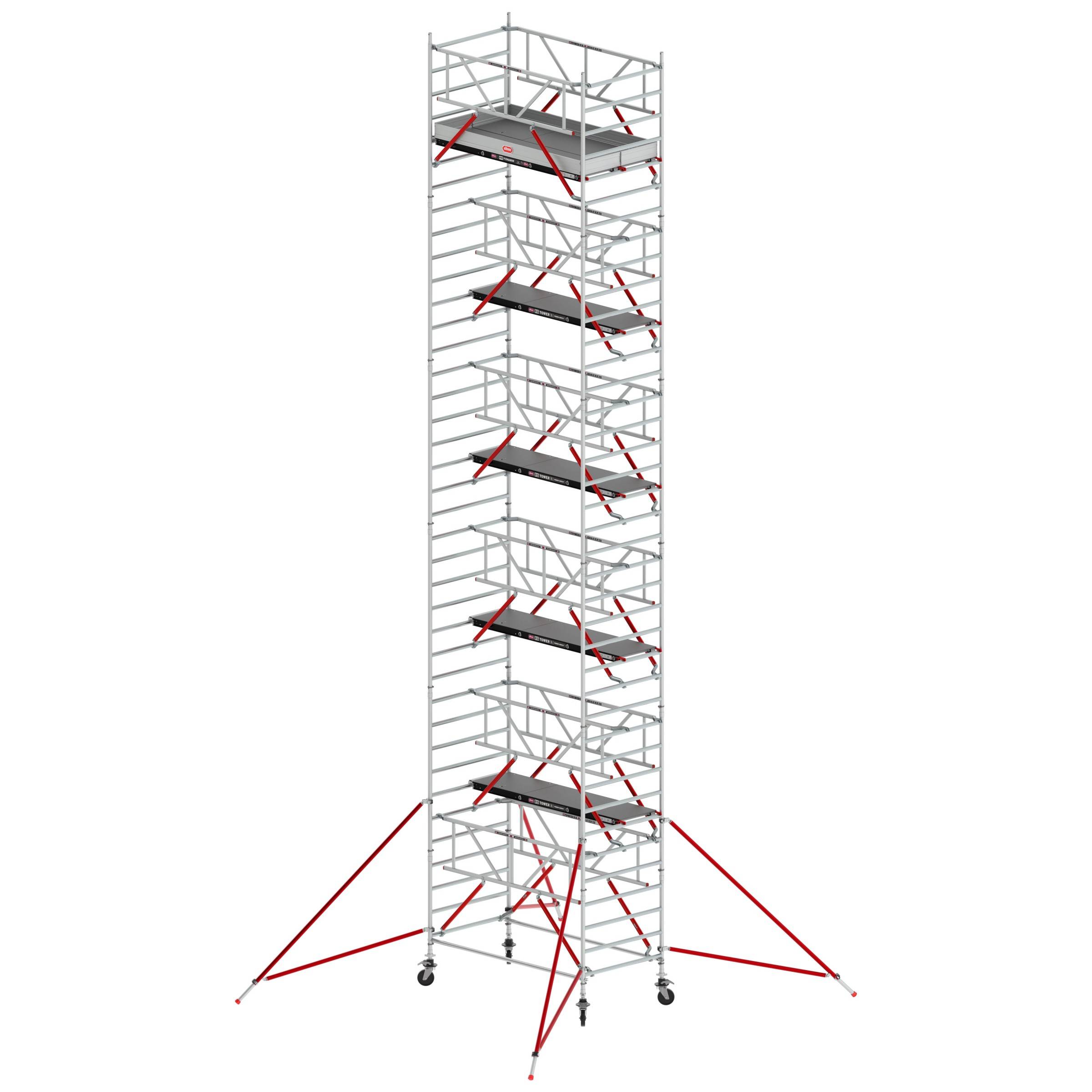 Altrex Fahrgerüst RS Tower 52-S Aluminium mit Safe-Quick und Fiber-Deck Plattform 12,20m AH 1,35x1,
