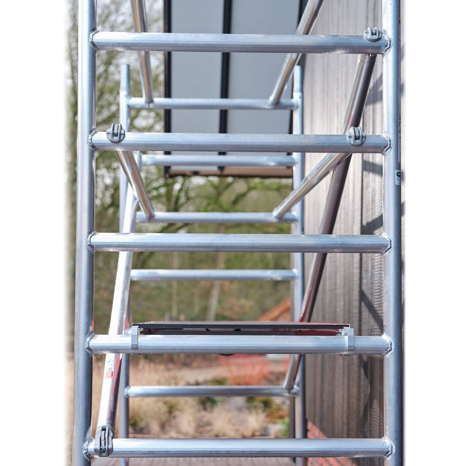 Altrex Fahrgerüst RS Tower 41 PLUS Aluminium ohne Safe-Quick® mit Holz-Plattform 4,20m AH breit 0,