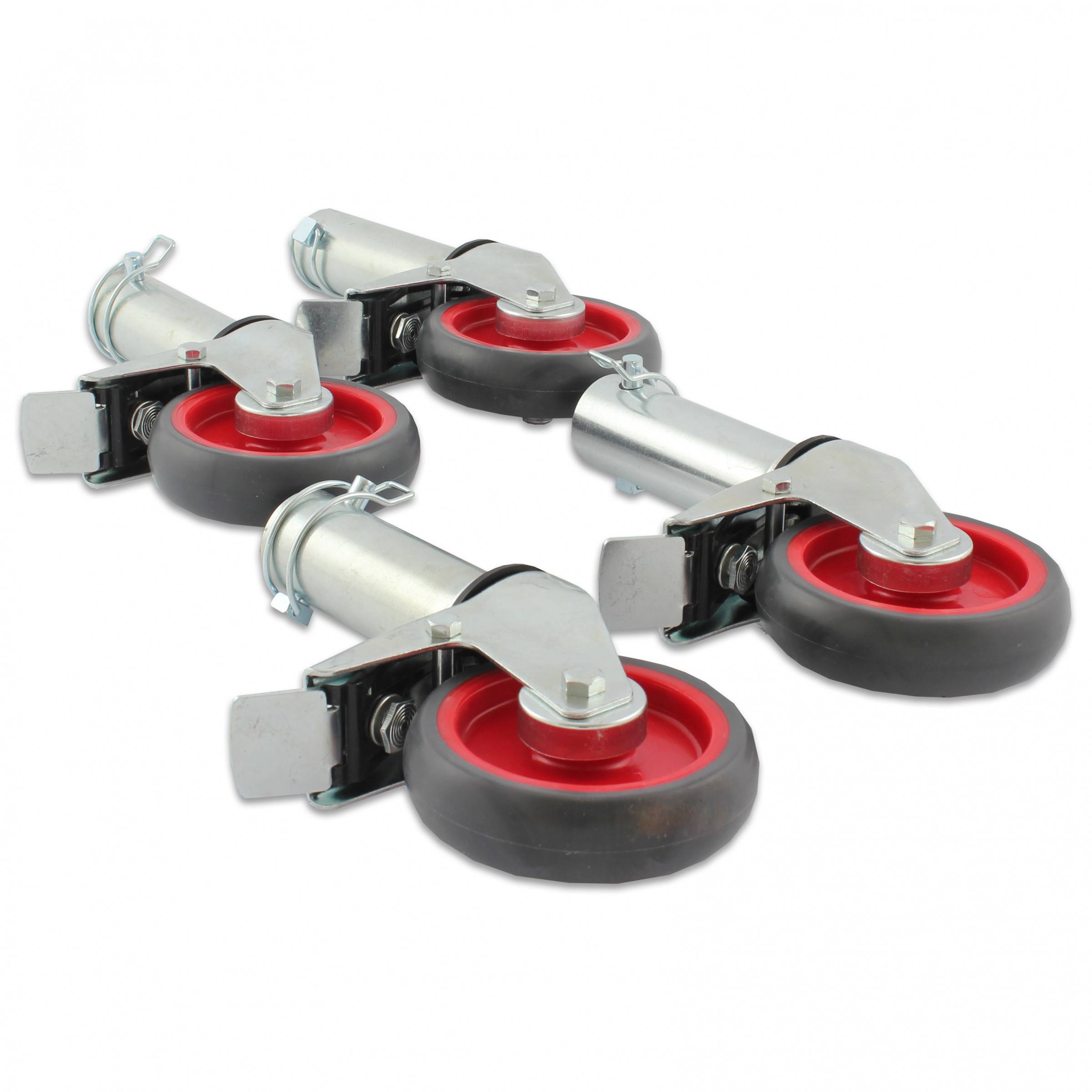 Altrex 4er-Set Räder Ø125mm mit Bremse RS TOWER 4