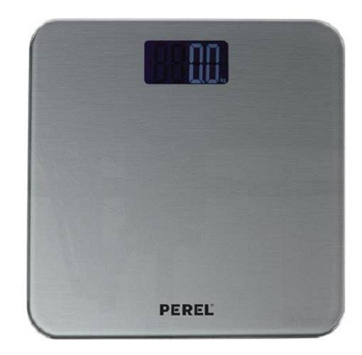 Personenwaage digital 31 x 31 cm Glas/ABS grau