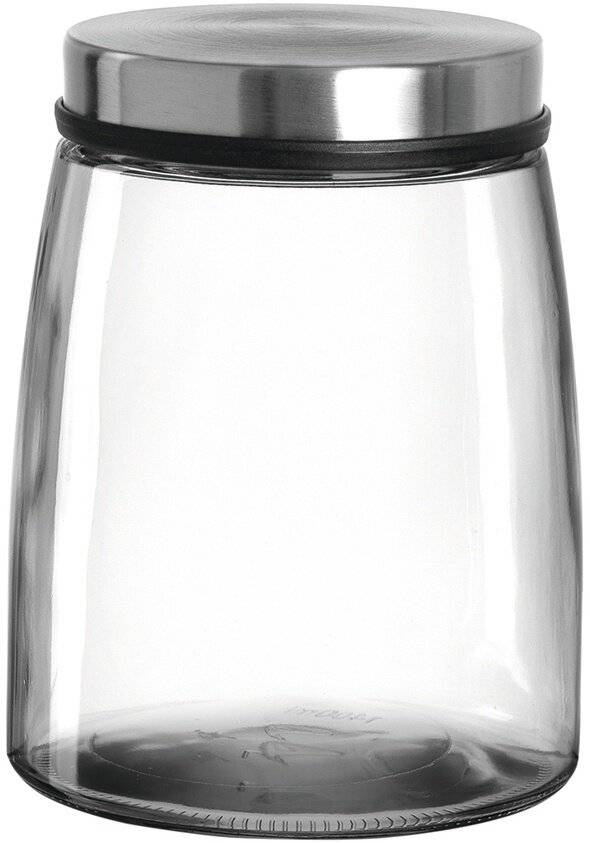 Suppentopf Content 1 Liter Glas/RVS transparent
