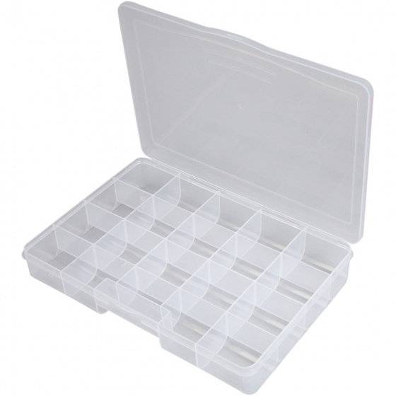 Aufbewahrungsbox 17 x 19 cm Polypropylen transparent