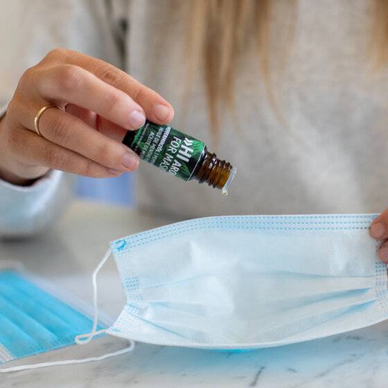 Reinigungsöl Hi Aroma 44 ml 7 cm Pfefferminz