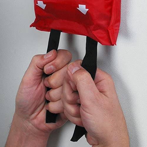 Feuerlöschdecke SW BBD1301 x 1 Meter Glasfaser rot
