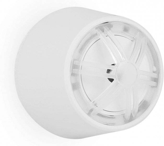 Mini-Wärmemelder RM640K Ø5 85dB ABS weiß