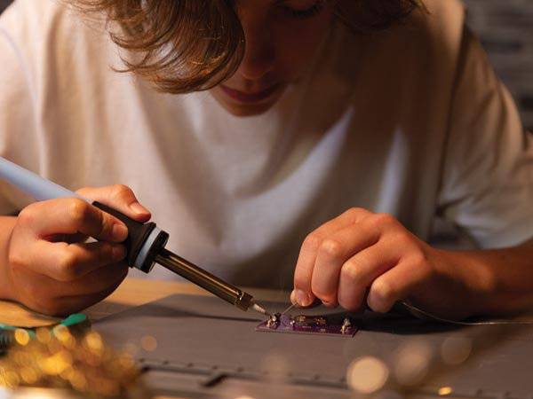 Lötset für Anfänger Kupfer 5-teilig