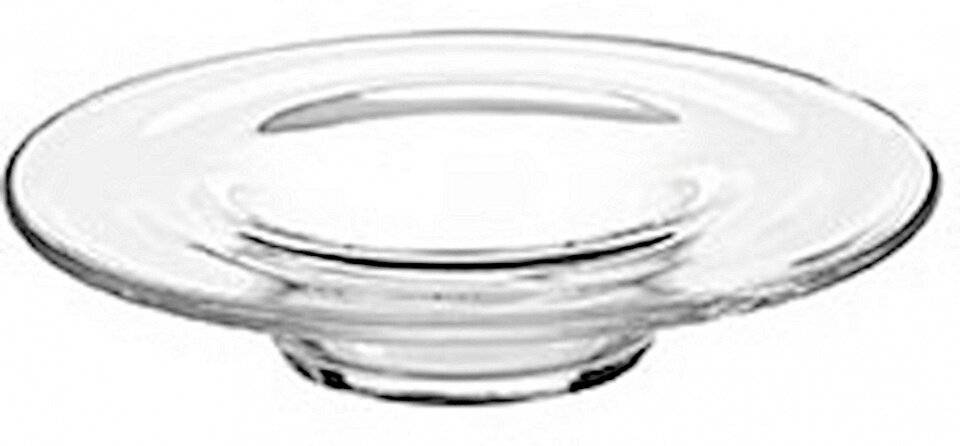 Kaffeeteller Brasil 13 cm Glas transparent