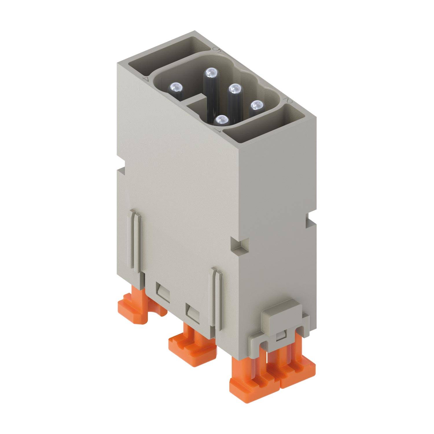 CX 05 SHM ILME Ilme CX-05 Modul Stifteinsatz (M) Käfigzugfederanschluss, 5-polig