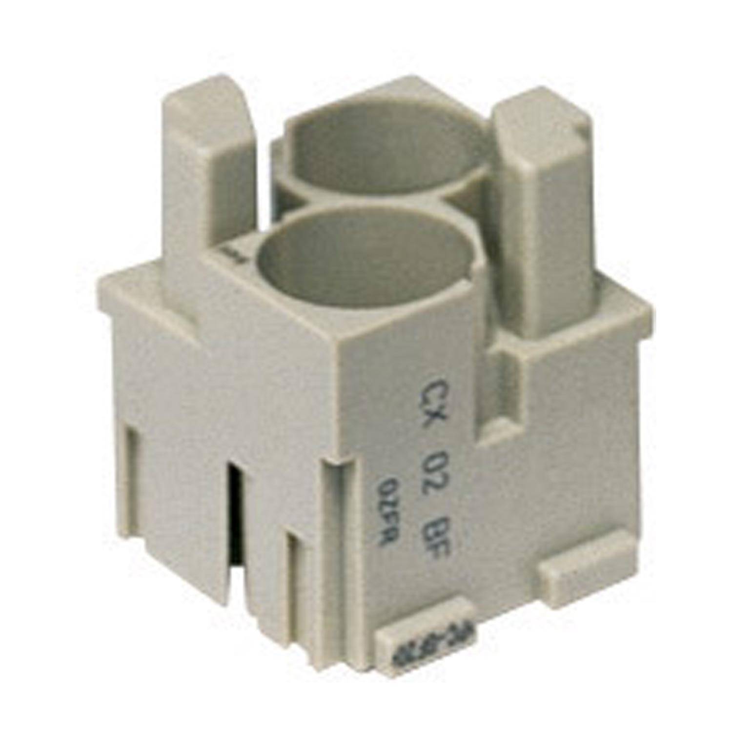 CX 02 BF I.L.M.E. Ilme CX-02 Adapter Buchseneinsatz (F) Steckzyklen >=500 Temperaturbereich -40°C bis 85°C - 1 Stück