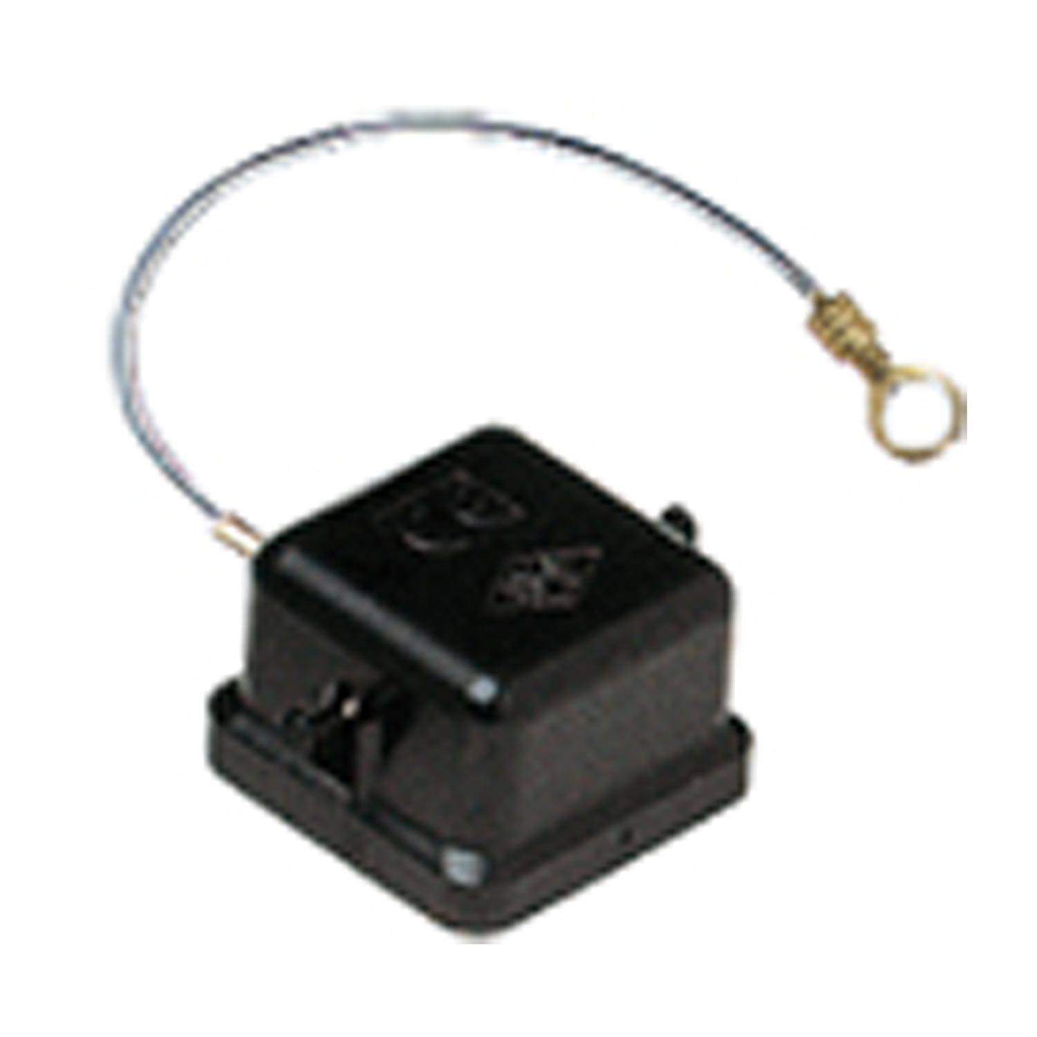 ILME CK 03 CAN Schutzdeckel Gr.21.21 Kunst. 2Bolzen f.Stift Öse schwarz CK 03 CAN Inhalt