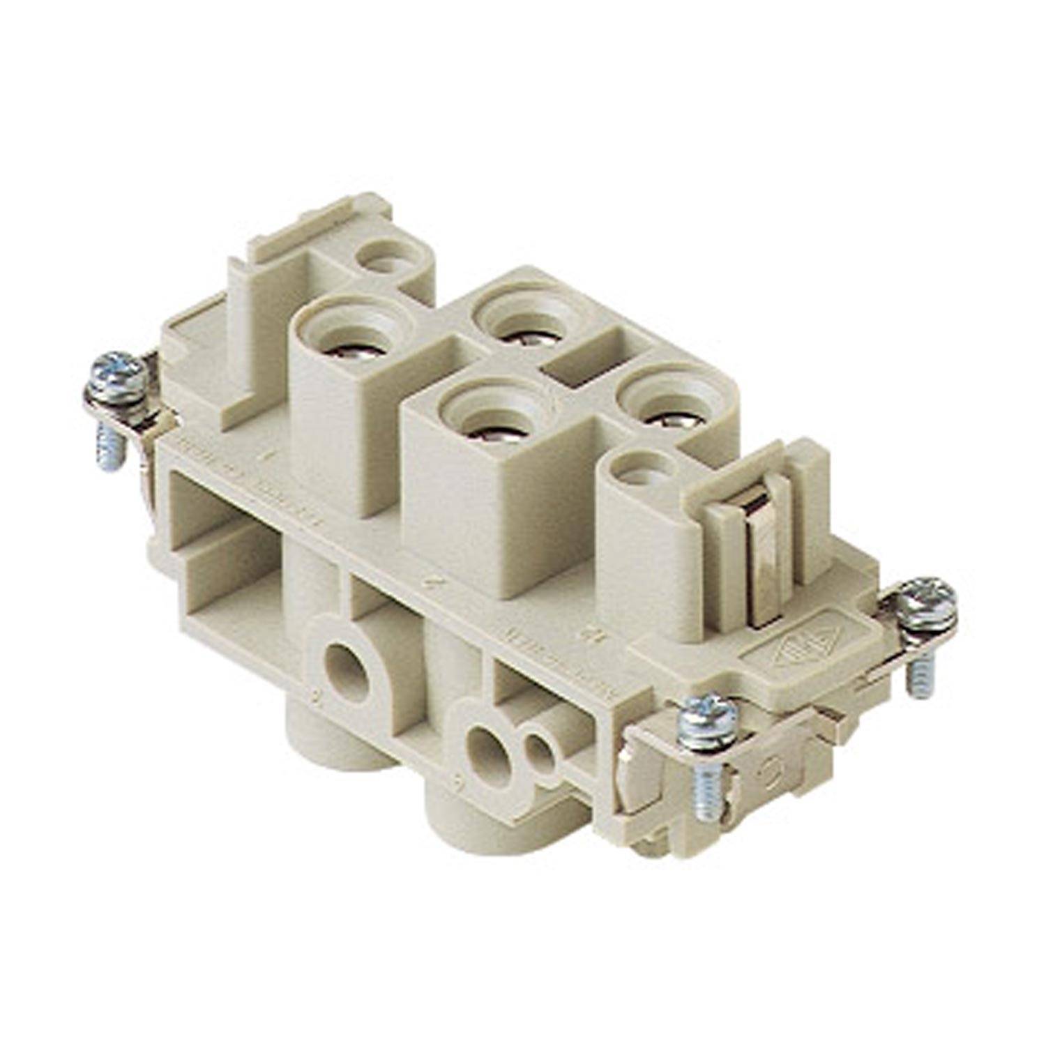 ILME CXF4/2 Buchseneinsatz + PE Schrauben 1St.