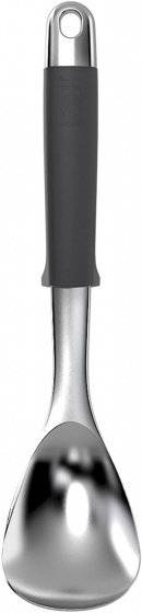 Küchenutensilien 35 cm Stahl silber/schwarz 6-teilig