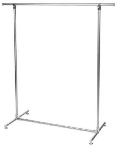 Kleiderständer robust 125 x 130 cm Stahl silber